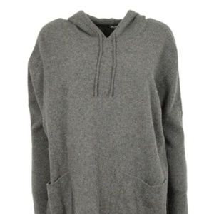 DKNY Over Sized Hoodie Gray Sweater